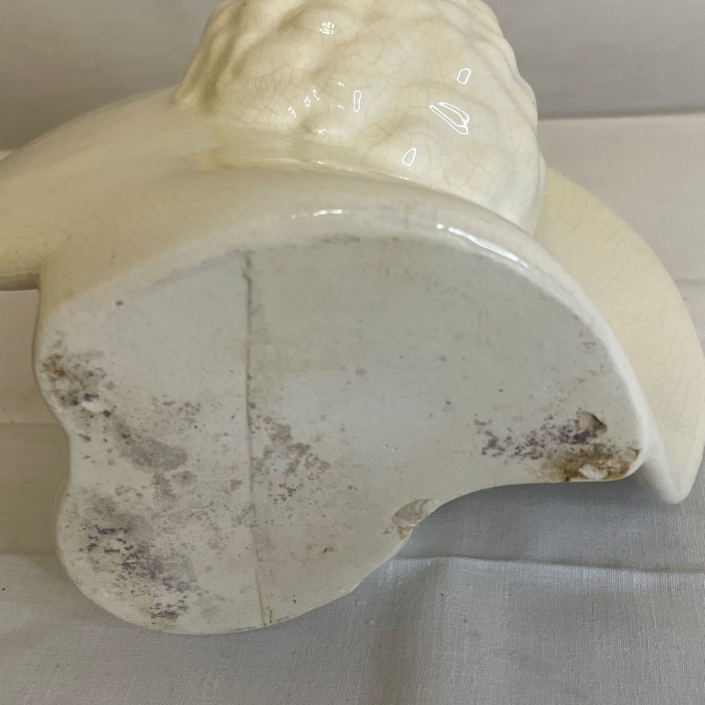 VINTAGE ROYAL HARGER Art Deco Woman with Broad Brimmed Hat Vase - Picture 5 of 12